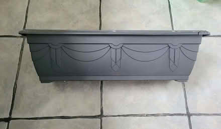 Photo of free Black plastic planter (Morley LS27) #1