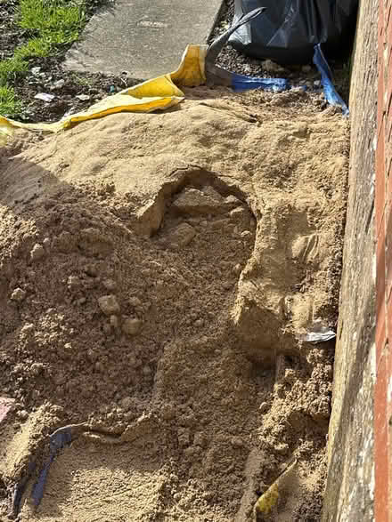 Photo of free Around 1/2 ton sharp sand (Greater Leys OX4) #1