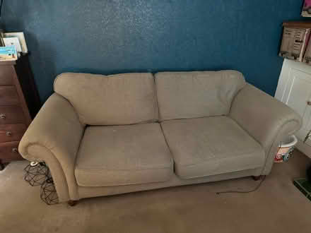 Photo of free 3 seater sofa (Me6 5jg) #1