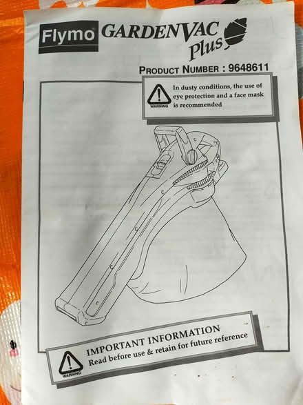 Photo of free Flymo leaf blower (Oswestry) #3