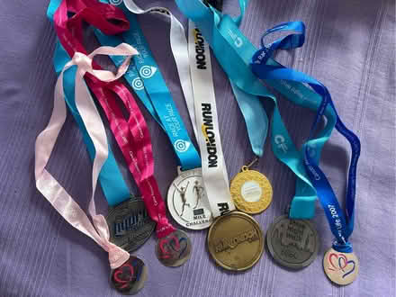 Photo of free Collection of walking/running medals (Barkham RG41) #1