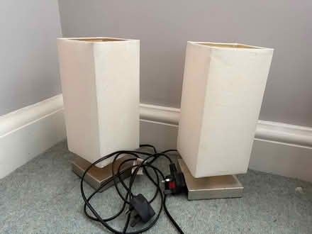 Photo of free Bedside table lamps (Horsham) #1