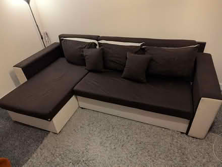 Photo of free Pull out sofabed with chaise longue (EH8 9BT) #1