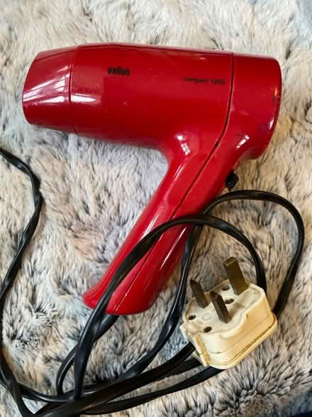 Photo of free Braun compact travel hairdryer (Gorse Hill GU22) #1