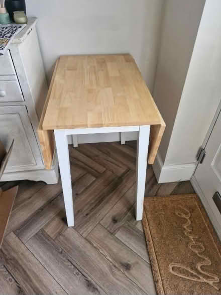 Photo of free Folding table & 3 chairs (Hesketh Bank PR4) #1