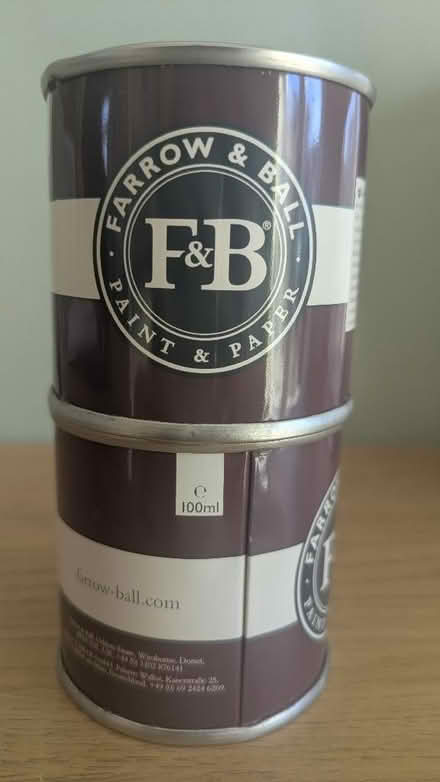 Photo of free Tester pots Farrow & Ball (Dronfield S18) #1
