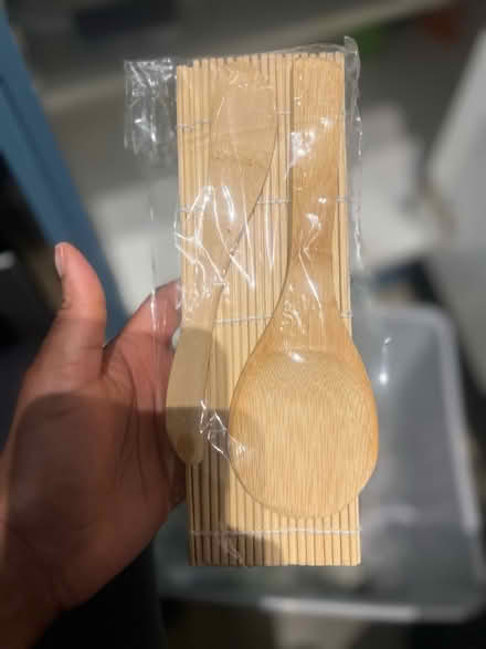 Photo of free Bamboo mat and spoons (Camberwell, SE5) #1