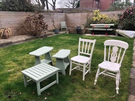 Photo of free Solid wood Chairs & garden tables (Great Moor SK2) #2