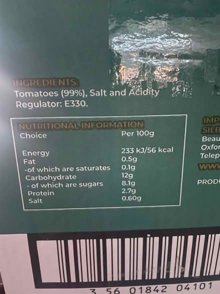 Photo of free 3kg Pizza Sauce BBE Dec 25 (CT6) #3