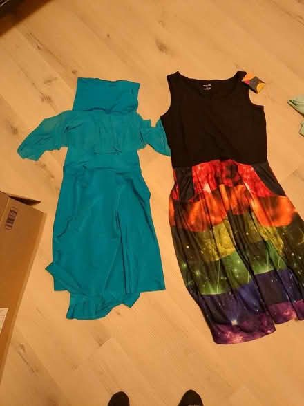 Photo of free Brightly colored dresses - unworn (Cherry Chase) #1