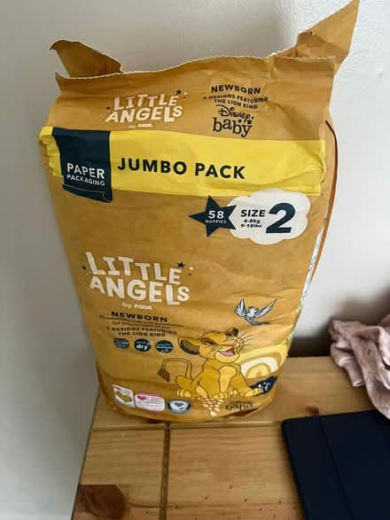 Photo of free Size 2 baby nappies (Belle Isle LS10) #1