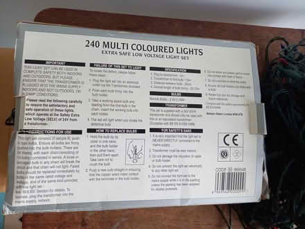 Photo of free 240 Multicoloured Fairy/Xmas Lights (Leith Links EH6) #2