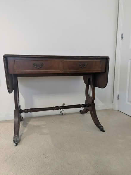 Photo of free Wooden desk/ side table (Me13fw) #1
