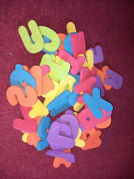 Photo of free Foam letters and numbers for bathtime (Lewisham SE13) #1