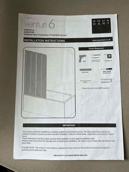 Photo of free Shower Screen (Grandpont OX1) #3