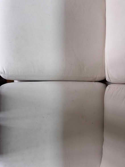Photo of free White two-seater sofa (SE24 9PU) #3