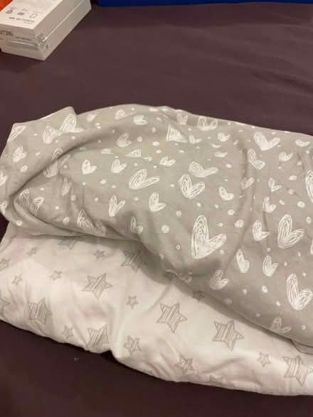 Photo of free Travel cot mattress sheets (Wandsworth SW18) #1
