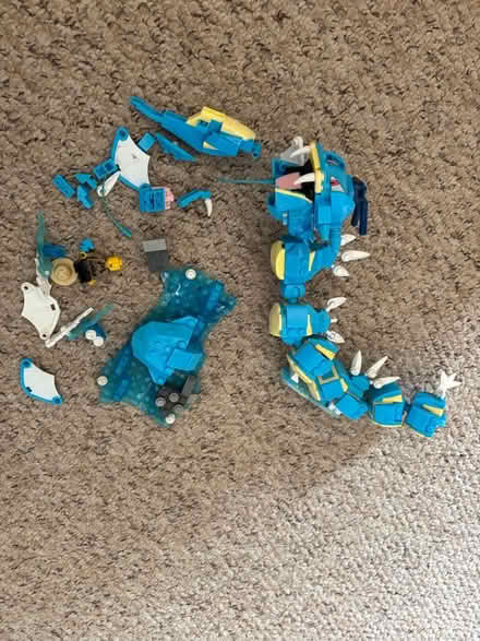 Photo of free Lego- dragon model part broken up (Hebden Bridge) #1