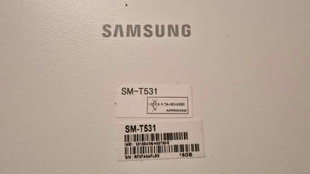 Photo of free Samsung tablet (Kirk Hallam DE7) #2