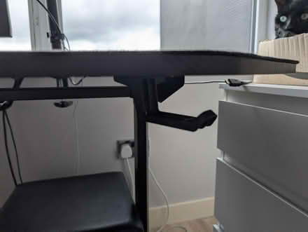 Photo of free Office desk with monitor arms (Leytonstone) #1