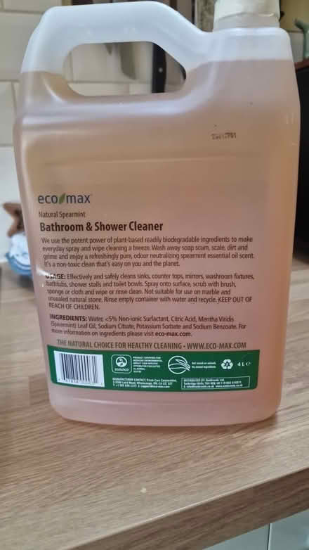 Photo of free Bathroom and shower cleaner. 4 litres (Latchford WA4) #2