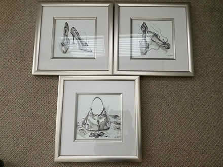 Photo of free 3 black/white framed prints (Caton LA2) #1