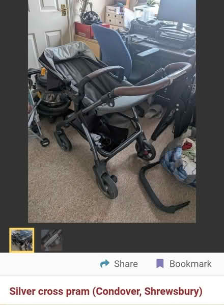 Photo of free Silver Cross Travel System (Hanwood) #1