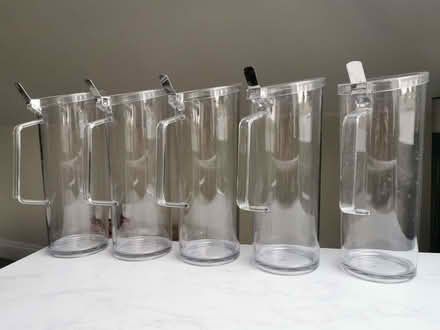 Photo of free Genware Polycarbonate Cereal Jugs 1.8L - five (Lloyd Park CR0) #1