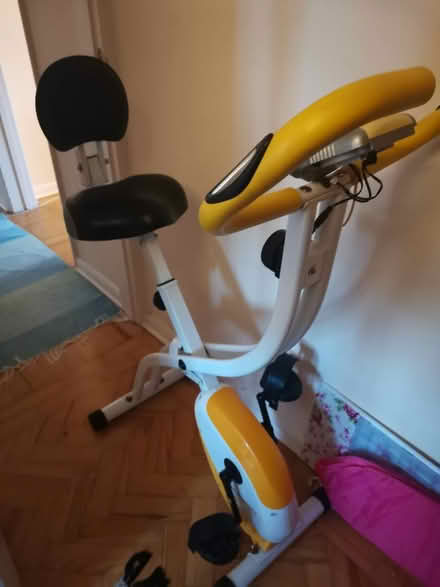 Photo of free Folding stationary bike (KT6 Surbiton) #2