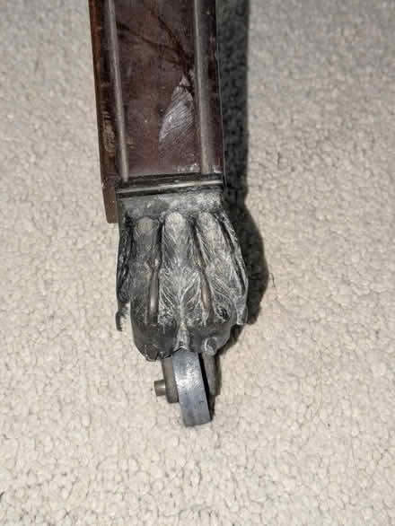 Photo of free Wooden desk/ side table (Me13fw) #3