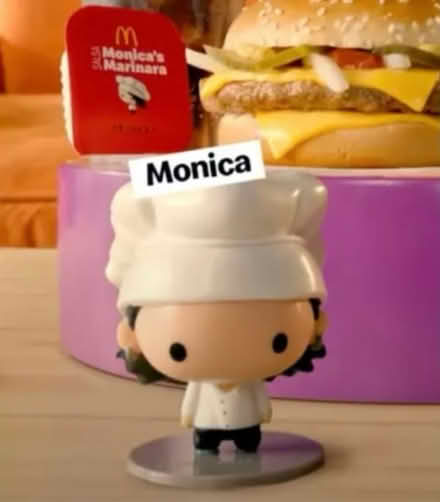 Photo of Monica McDonald’s Friends toy (Millharbour E14) #1