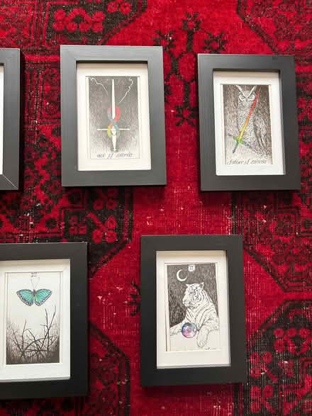 Photo of free Small black frames (set of 7) (Acton W5) #3