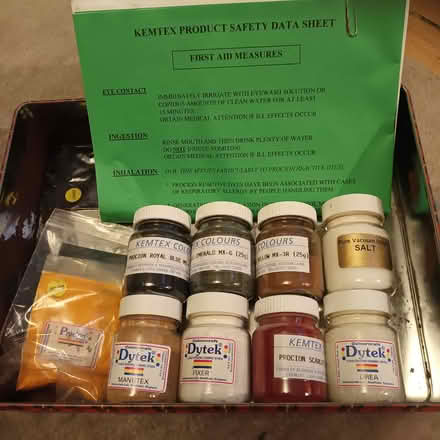 Photo of free Fabric dyes (SM1 2SG) #1