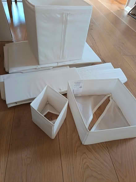 Photo of free Kallax storage boxes (Tonbridge road,Maidstone) #1