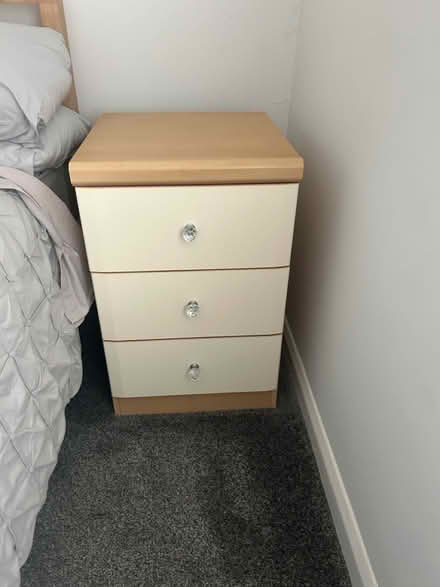 Photo of free 2 x chest of drawers + bedside (Danbury CM3) #2