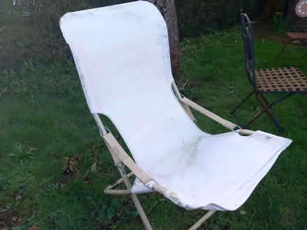 Photo of free Fishing/casual garden chair (Cashes Green GL5) #1