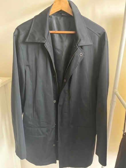 Photo of free Black mens medium coat (Fairfield Park) #1