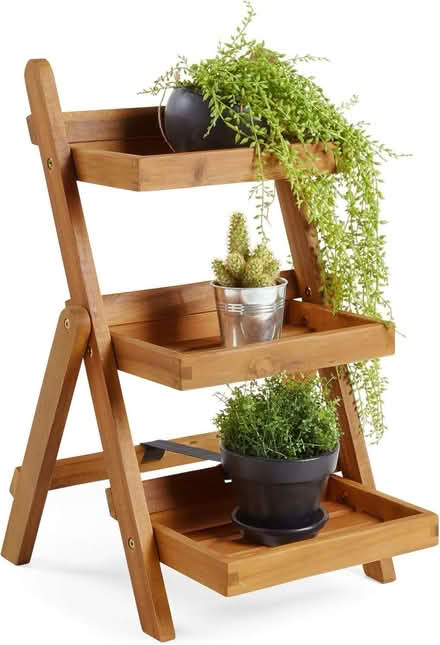 Photo of free VonHaus 3 tier folding plant stand (Woodford SK7) #1