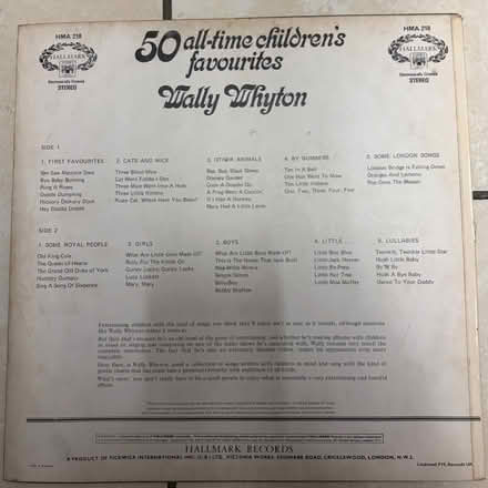 Photo of free Vintage child’s LP (Westbury BA13) #3