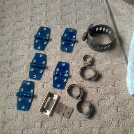Photo of free Hinges and jubilee clips (Clayton Brook PR5) #1