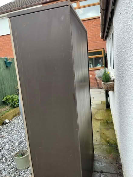 Photo of free Large metal cabinet (Lostock Hall PR5) #4