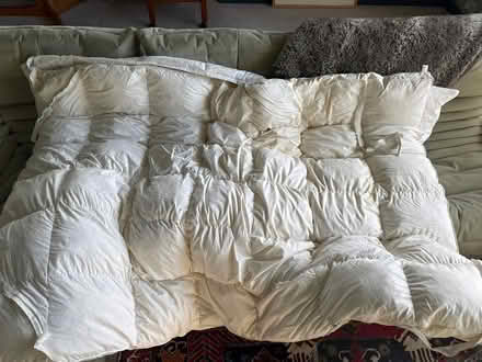 Photo of free Goose down mattress topper KingSize (W13) #1
