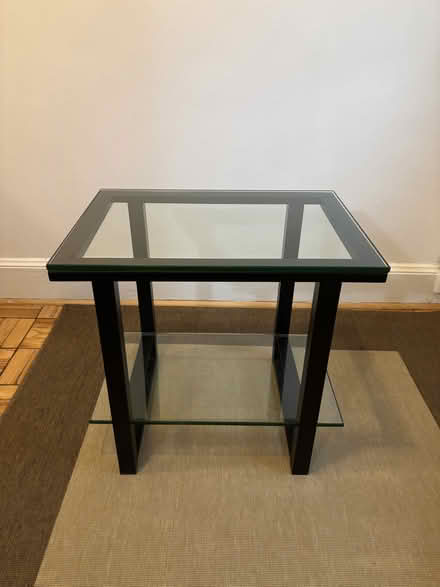 Photo of free glass and metal coffee table (Cathedral Heights) #1