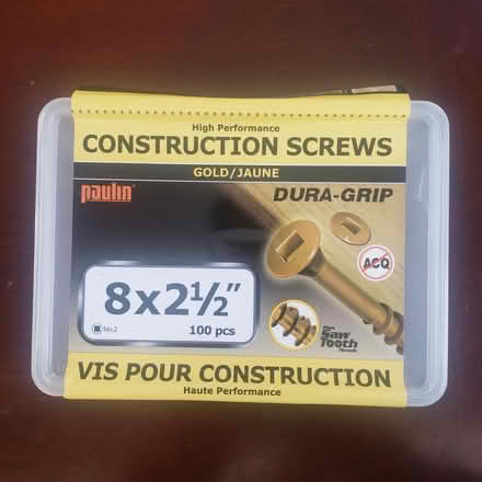 Photo of free Construction screws (West Oakville) #1
