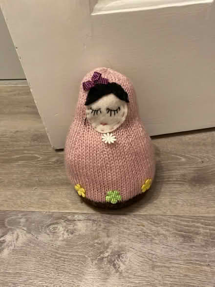 Photo of free Knitted doorstop (Earley RG6) #1