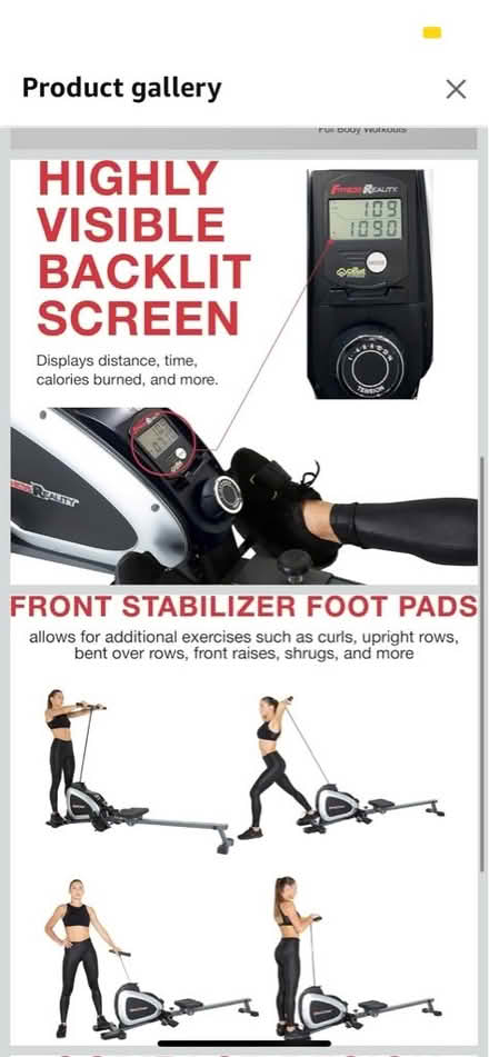 Photo of free Rowing machine (Waddon CR0) #2