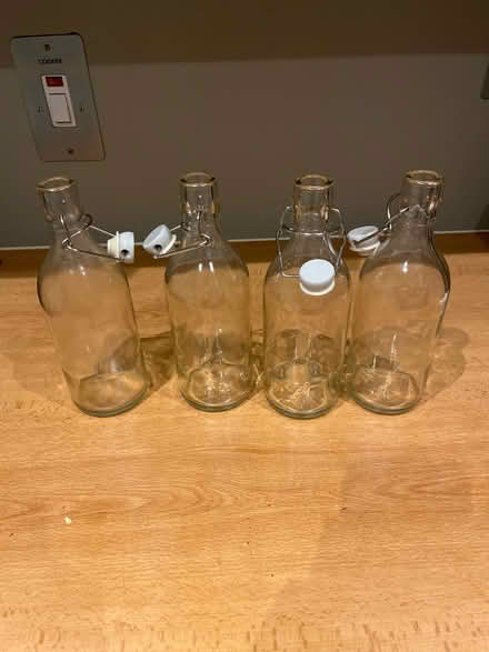 Photo of free 4 Ikea flip top bottles (SE1) #1