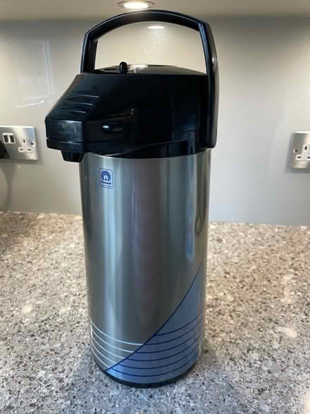 Photo of free Very Large Pump Action Vacuum Flask. (Surbiton KT6) #1