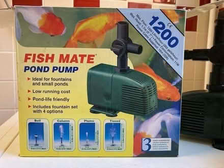 Photo of free Mains operated pond pump (Poets MK40) #2