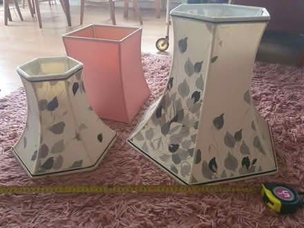 Photo of free 3 lampshades for upcycling (Woodingdean BN2) #1